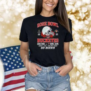Ohio State Buckeyes Rose Bowl Game 2025 Go Bucks Shirt