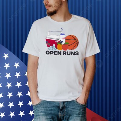 Open runs Shirt