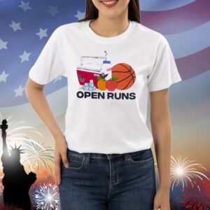Open runs Shirt