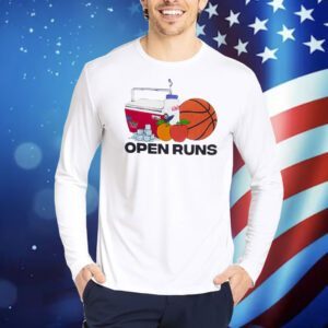 Open runs Shirt