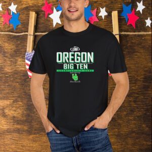 Oregon Ducks 2024 Big Ten Football Championship Schedule T-Shirt