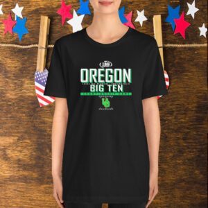 Oregon Ducks 2024 Big Ten Football Championship Schedule T-Shirt