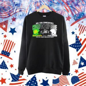 Oregon Ducks vs Penn State Nittany Lions Big Ten Conference Championship Game Shirt