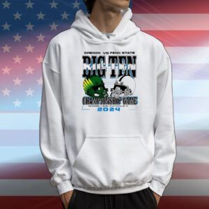 Oregon vs Penn State Big Ten Championship Game Indianapolis IN 12 07 2024 T-Shirt