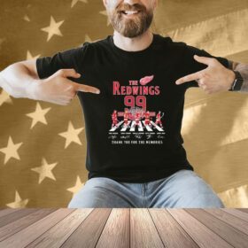 Pavel Datsyuk Sergei Fedorov Nicklas Lidstrom Steve Yzerman Gordie Howe The Detroit Red Wings 1926-2025 99 Years Signature Thank You For The Memories Signatures ShirtPavel Datsyuk Sergei Fedorov Nicklas Lidstrom Steve Yzerman Gordie Howe The Detroit Red Wings 1926-2025 99 Years Signature Thank You For The Memories Signatures Shirt