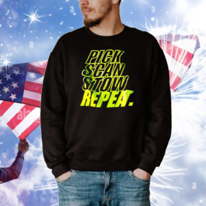 Pick scan stow repeat T-Shirt