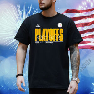 Pittsburgh Steelers 2024 NFL Playoffs Steel City Football Shirt