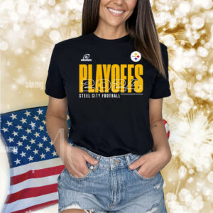 Pittsburgh Steelers 2024 NFL Playoffs Steel City Football Shirt