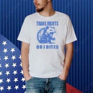 Raccoon trans rights or I bites Shirt