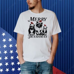 Racoon Merry Trashmas Christmas Shirt