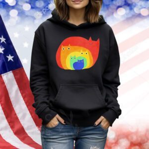 Rainbow cats art Shirt