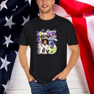 Randy Moss Heart Hands Minnesota Vikings NFL Moments T-Shirt