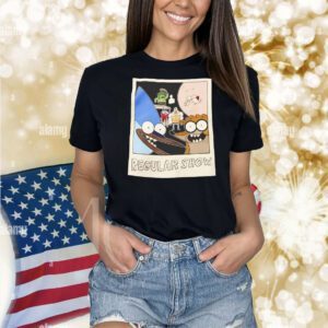 Regular Show Polaroid Group Shirt