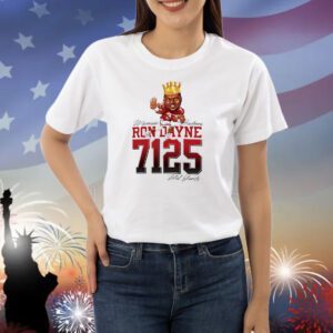 Ron Dayne Wisconsin Badgers 7125 total yards Shirt