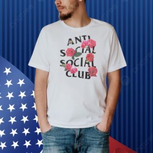 Rose anti social social club Shirt