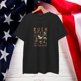 Rush 50Th Anniversary 2024 R50 Vignettes T-Shirt