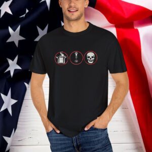 Rush Neil Peart R40 Stage Tri Logo T-Shirt