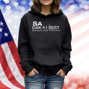 SA dak I sest poklopac papir dizalica Shirt