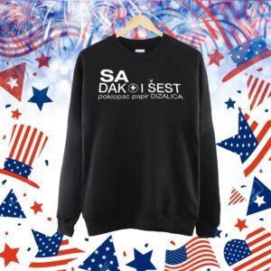 SA dak I sest poklopac papir dizalica Shirt