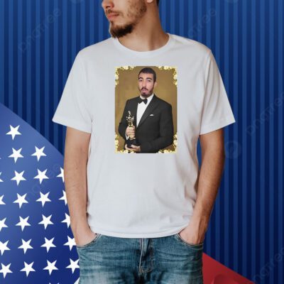 Saleh Jafarawi Mr Fafo Oscar Statue Shirt