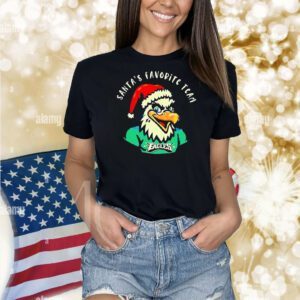 Santa’s favorite team Philadelphia Eagles Christmas Shirt