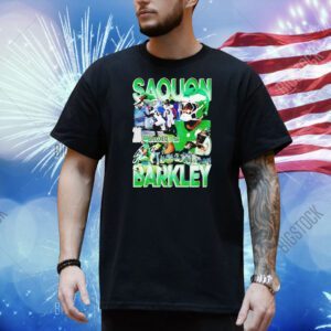 Saquon Barkley 26 Philadelphia Eagles 2018 offensive rookie of the year graphic Shirt
