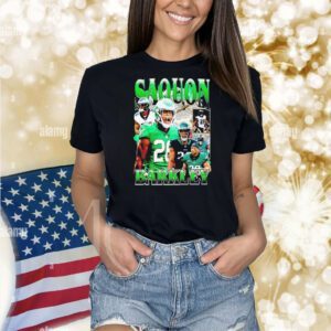 Saquon Barkley 26 Philadelphia Eagles poster graphic Shirt