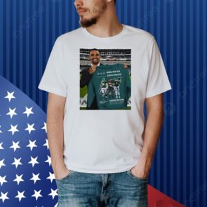 Saquon Barkley Nick Sirianni Jalen Hurts normal heartbeat deceased heartbeat heartbeat watching Eagles logo Shirt