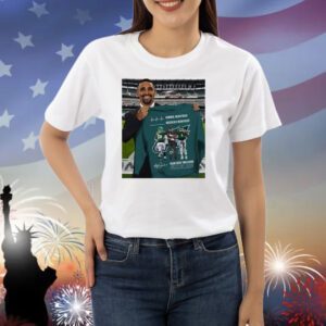 Saquon Barkley Nick Sirianni Jalen Hurts normal heartbeat deceased heartbeat heartbeat watching Eagles logo Shirt