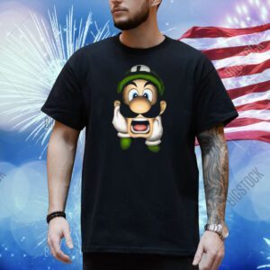 Screaming Luigi Mansion Gamecube Shirt