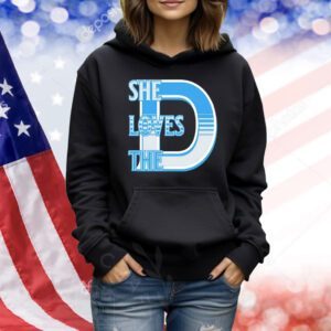 She loves the D Detroit Shirt
