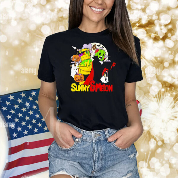 Sunny And Melon Spooky Halloween Shirt