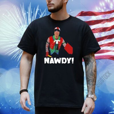 Tally The Elf Nawdy Innocent Christmas Holiday Shirt
