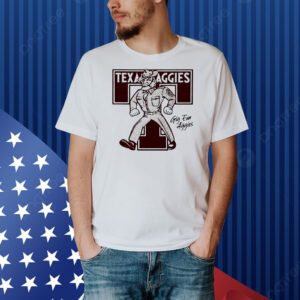 Texas A&M Aggies Monogram Gig ‘Em Aggies logo Shirt