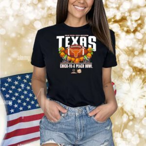 Texas Longhorns College Football Playoff 2025 Peach Bowl Shirt