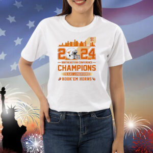 Texas Longhorns Southeastern Conference Champions 2024 Hook Em Horns Shirt