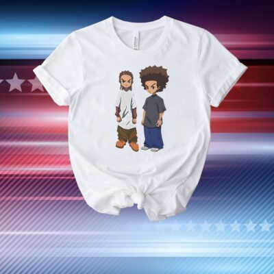 The Boondocks Huey and Riley vintage T-Shirt