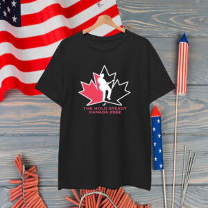 The Hold Steady Maple Leaf Canada T-Shirt