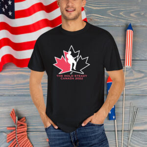 The Hold Steady Maple Leaf Canada T-Shirt