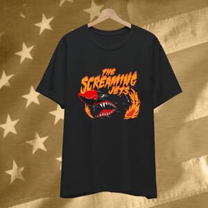 The Screaming Jets Flaming Jet Shirt