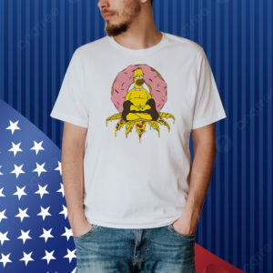 The Simpsons Namaste Homer Simpson Buddha Shirt