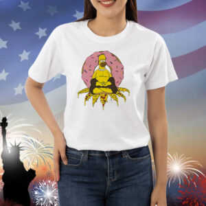 The Simpsons Namaste Homer Simpson Buddha Shirt