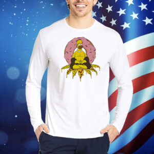 The Simpsons Namaste Homer Simpson Buddha Shirt