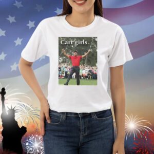 Tiger Woods Masters 2020 cart girls graphic Shirt