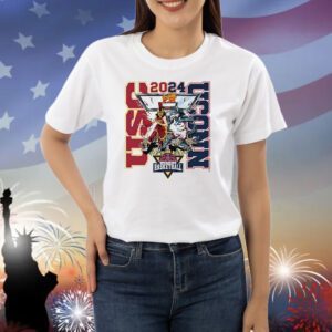 USC Trojans vs Ucon Huskies 2024 women’s basketball mascot Shirt