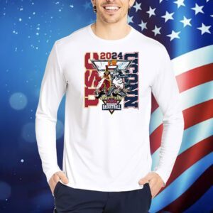 USC Trojans vs Ucon Huskies 2024 women’s basketball mascot Shirt