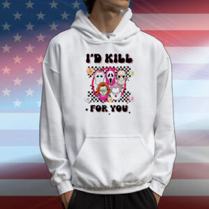 Valentine vibes I’d kill for you horror characters T-Shirt