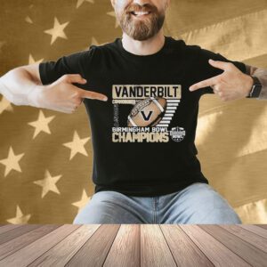 Vanderbilt Commodores 2024 Birmingham Bowl Champions Shirt
