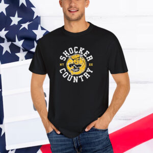 Wichita State Shocker Country Basketball Mascot T-Shirt