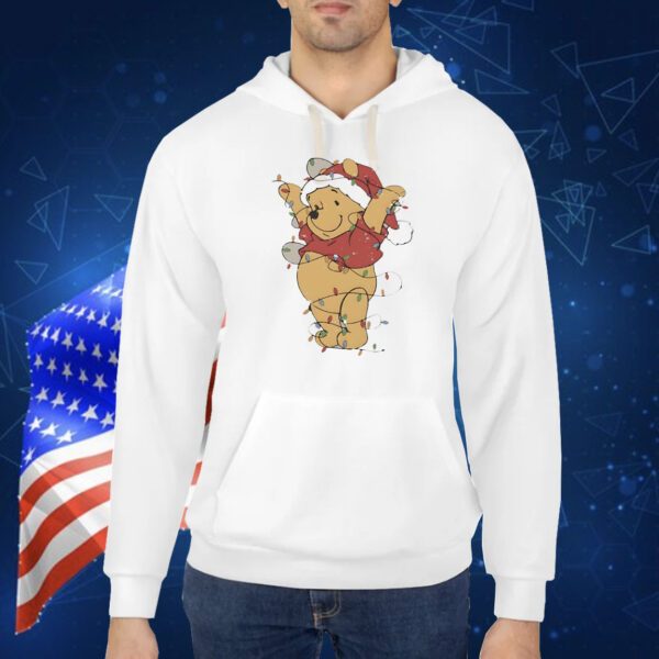 Winnie the Pooh Holiday Christmas light Shirt